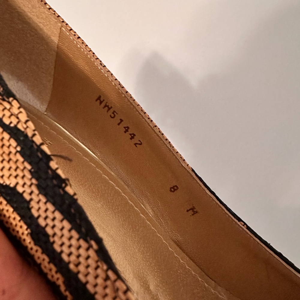 Stuart Weitzman Raffia Woven Pointed Toe Pumps - image 4